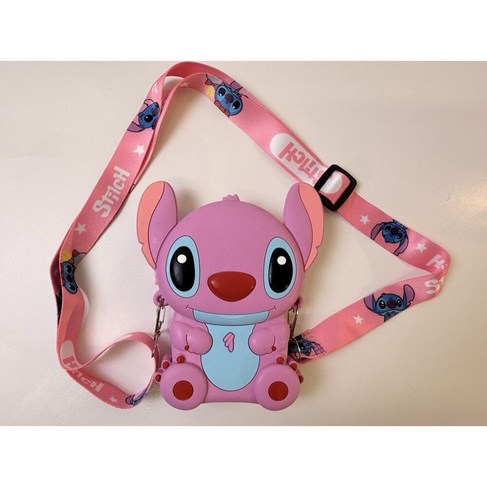 Disney Angel Experiment 624 Stitch Crossbody Shoulder Bag Girls Bag Purse